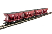 24 ton ore hopper wagon ZEO in Civil Engineers gulf red livery